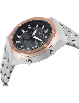 Activa Digital ACWM303-004 Reloj de hombre - Movimiento de cuarzo - Metal con esfera negra - 45 mm