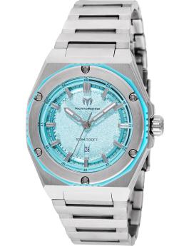 TechnoMarine CORAL TM-416079 Orologio da Donna - Movimento al Quarzo - Acciaio Inossidabile con Quadrante Blu - 36 mm