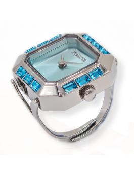 Invicta Mini 49579 Orologio da Donna - Movimento al Quarzo - Acciaio Inossidabile con Quadrante Blu - 21 mm