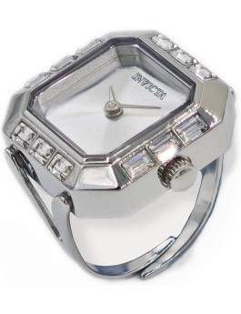 Invicta Mini 49580 Damenarmbanduhr - Quartz Bewegung - Edelstahl mit Silbernem Zifferblatt - 21 mm