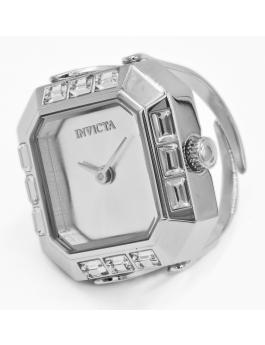 Invicta Mini 49580 Damenarmbanduhr - Quartz Bewegung - Edelstahl mit Silbernem Zifferblatt - 21 mm
