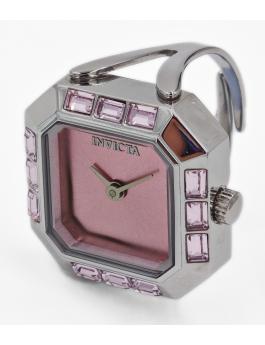 Invicta Mini 49581 Damenarmbanduhr - Quartz Bewegung - Edelstahl mit Rosa Zifferblatt - 21 mm