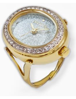 Invicta Mini 49599 Damenarmbanduhr - Quartz Bewegung - Edelstahl mit Silbernem Zifferblatt - 24 mm