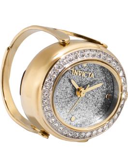 Invicta Mini 49599 Damenarmbanduhr - Quartz Bewegung - Edelstahl mit Silbernem Zifferblatt - 24 mm