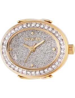 Invicta Mini 49599 Damenarmbanduhr - Quartz Bewegung - Edelstahl mit Silbernem Zifferblatt - 24 mm