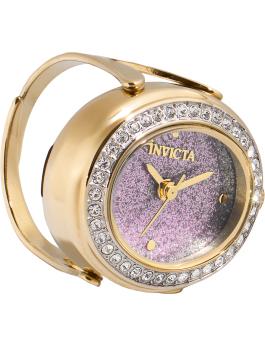 Invicta Mini 49600 Orologio da Donna - Movimento al Quarzo - Acciaio Inossidabile con Quadrante Rosa - 24 mm