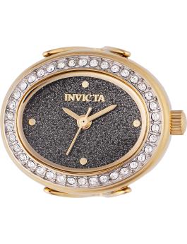 Invicta Mini 49601 Orologio da Donna - Movimento al Quarzo - Acciaio Inossidabile con Quadrante Nero - 24 mm