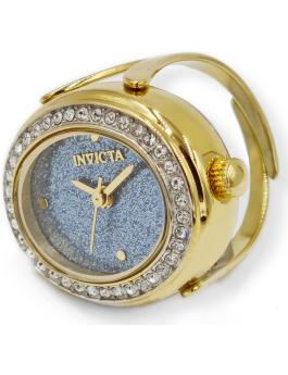 Invicta Mini 49603 Orologio da Donna - Movimento al Quarzo - Acciaio Inossidabile con Quadrante Blu - 24 mm