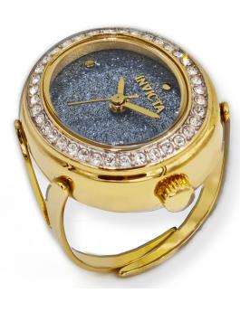 Invicta Mini 49603 Orologio da Donna - Movimento al Quarzo - Acciaio Inossidabile con Quadrante Blu - 24 mm