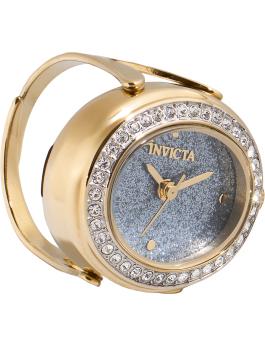 Invicta Mini 49603 Orologio da Donna - Movimento al Quarzo - Acciaio Inossidabile con Quadrante Blu - 24 mm