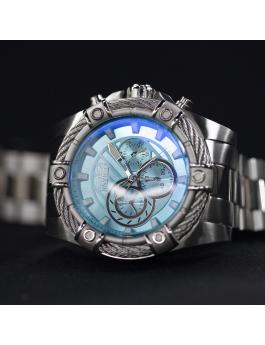 Invicta Bolt 48865 Relógio Masculino - Movimento Quartz - Aço Inoxidável com Mostrador Azul - 52 mm