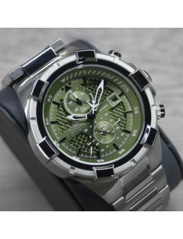 Invicta Aviator 49253 Férfi óra - Quartz szerkezet - Rozsdamentes acél zöld számlappal - 50 mm