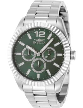 Invicta Specialty 49514 Rel&oacute;gio Masculino - Movimento de Quartzo - A&ccedil;o Inoxid&aacute;vel com Mostrador Verde - 43 mm