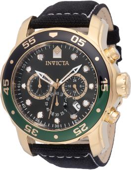 Invicta Pro Diver 49834 Reloj de Hombre - Movimiento de Cuarzo - Acero Inoxidable con Esfera Negra - 48 mm