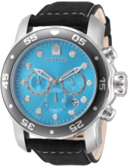 Invicta Pro Diver 49835 Men's Watch - Quartz Movement - Stainless Steel with Blue Dial - 48 mm
