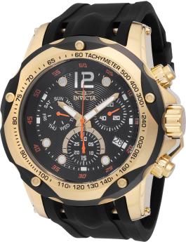 Invicta Speedway 49841 Men's Watch - Quartz Movement - Stainless Steel with Black Dial - 51 mm