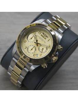 Invicta Speedway 49908 Reloj de Hombre - Movimiento de Cuarzo - Acero Inoxidable con Esfera Dorada - 39 mm