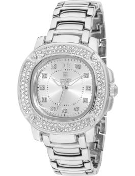 Montres Prestige Classic MPW-0190 Orologio da Donna - Movimento al Quarzo - Metallo con Quadrante Argento - 35 mm