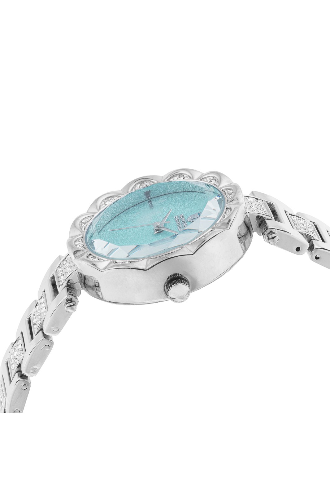 Montres Prestige Classic MPW-0209 Naisten Kello - Kvartsikoneisto - Metalli Sinisellä Taululla - 33 mm
