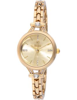 Montres Prestige Classic MPW-0210 Reloj de mujer - Movimiento de cuarzo - Metal con esfera dorada - 28 mm