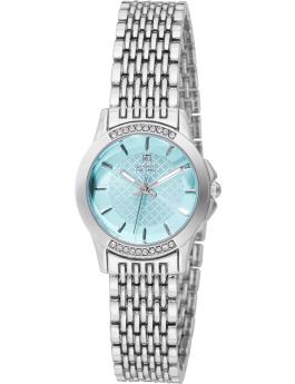 Montres Prestige MPW-0219 Relógio Feminino - Quartz Movement - com Mostrador Azul - 27 mm