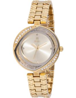 Montres Prestige Classic MPW-0220 Reloj de mujer - Movimiento de cuarzo - Metal con esfera dorada - 30 mm