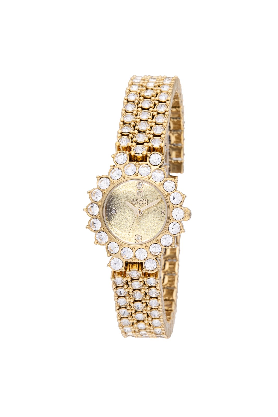 Montres Prestige Classic MPW-0225 Relógio Feminino - Movimento Quartz - Metal com Mostrador Dourado - 26 mm