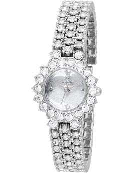 Montres Prestige Classic MPW-0227 Reloj de mujer - Movimiento de cuarzo - Metal con esfera plateada - 26 mm