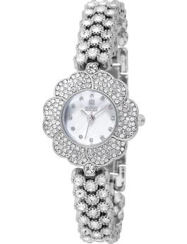 Montres Prestige Classic MPW-0236 Relógio Feminino - Movimento Quartz - Metal com Mostrador Prateado - 28 mm