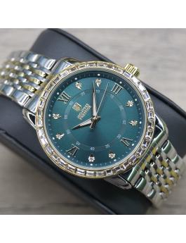 Montres Prestige Classic MPW-0242 férfi óra - Quartz szerkezet - Fém zöld számlappal - 45 mm