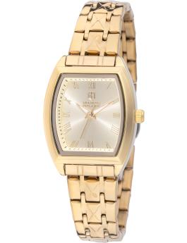 Montres Prestige Classic MPW-0255 Reloj de mujer - Movimiento de cuarzo - Metal con esfera dorada - 27 mm