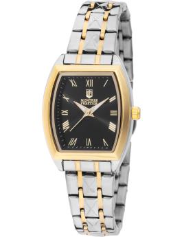 Montres Prestige Classic MPW-0259 naisten kello - Kvartsikoneisto - Metalli mustalla kellotaululla - 27 mm