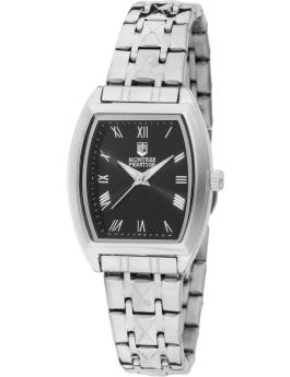 Montres Prestige Classic MPW-0261 Reloj de mujer - Movimiento de cuarzo - Metal con esfera negra - 27 mm