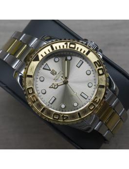 Montres Prestige Diver MPW-0264 Reloj de Hombre - Movimiento de Cuarzo - Metal con Esfera Dorada - 43 mm
