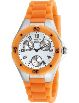 Invicta Angel 18792 Reloj de Mujer - Movimiento de Cuarzo - Acero Inoxidable con Esfera Blanca - 38 mm