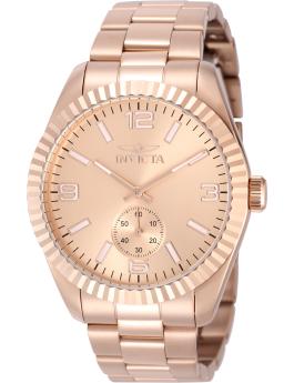 Invicta Specialty 49393 Men's Watch - Quartz Movement - Stainless Steel with Rose Gold Dial - 43 mm