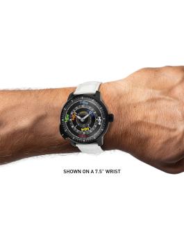 Invicta Racing 69134 Relógio Masculino - Movimento Automático - Aço Inoxidável com Mostrador Preto - 46 mm