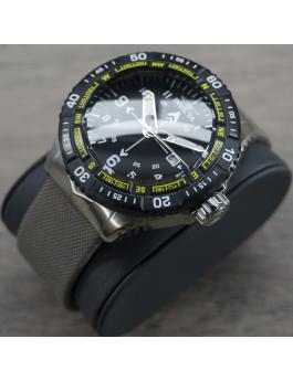 Invicta Coalition Forces 49508 Reloj de Hombre - Movimiento de Cuarzo - Acero Inoxidable con Esfera Negra - 49 mm