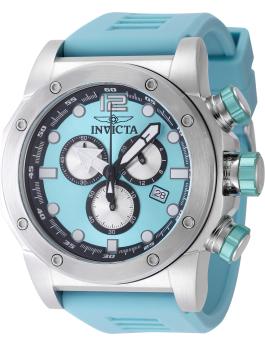 Invicta Sea Hunter 48978 Relógio Masculino - Movimento de Quartzo - Aço Inoxidável com Mostrador Azul - 52 mm