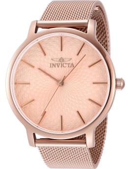 Invicta Wildflower 48974 Women's Watch - Quartz Movement - Stainless Steel with Rose Gold Dial - 38 mm