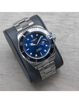 Invicta Pro Diver 22054 Reloj de Hombre - Movimiento de Cuarzo - Acero Inoxidable con Esfera Azul - 43 mm