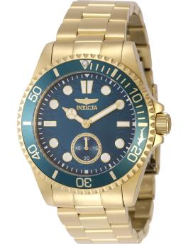 Invicta Pro Diver 49427 Men's Watch - Quartz Movement - Stainless Steel with Blue Dial - 43 mm
