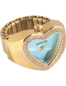 Invicta Mini 49576 Relógio Feminino - Movimento Quartz - Aço Inoxidável com Mostrador Azul - 18 mm