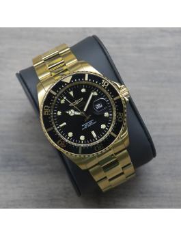 Invicta Pro Diver 22062 Reloj de Hombre - Movimiento de Cuarzo - Acero Inoxidable con Esfera Negra - 43 mm