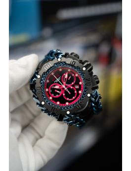 Invicta Gladiator 48611 Reloj de Hombre - Movimiento de Cuarzo - Acero Inoxidable con Esfera Rosa - 58 mm - Edición South Beach