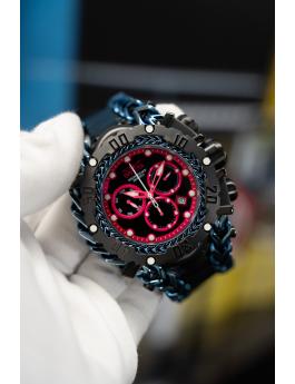 Invicta Gladiator 48611 Reloj de Hombre - Movimiento de Cuarzo - Acero Inoxidable con Esfera Rosa - 58 mm - Edición South Beach