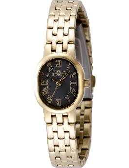 Invicta Angel 49075 Reloj de Mujer - Movimiento de Cuarzo - Acero Inoxidable con Esfera Gris - 20 mm