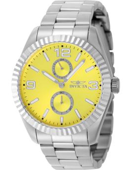 Invicta Specialty 49528 Men's Watch - Quartz Movement - Stainless Steel with Silver Dial - 43 mm
