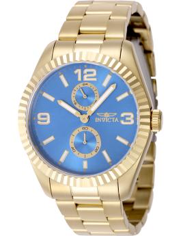 Invicta Specialty 49532 Men's Watch - Quartz Movement - Stainless Steel with Blue Dial - 43 mm