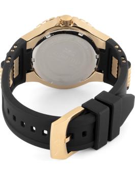 Invicta Aviator 49892 Reloj de Mujer - Movimiento de Cuarzo - Acero Inoxidable con Esfera Dorada - 38 mm